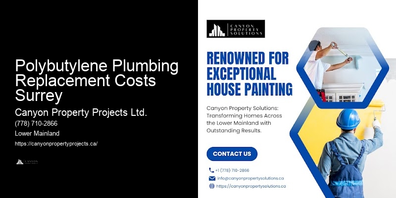 Polybutylene Pipe Health Hazards Polybutylene Plumbing Replacement Costs Surrey