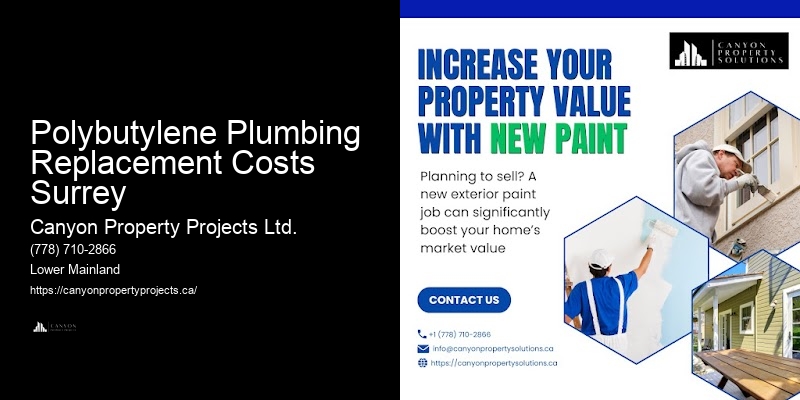 Polybutylene Pipe Replacement Timeline Polybutylene Plumbing Replacement Costs Surrey