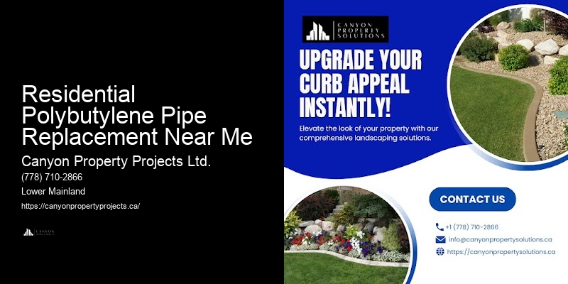 Local Polybutylene Plumbing Experts Residential Polybutylene Pipe Replacement Near Me