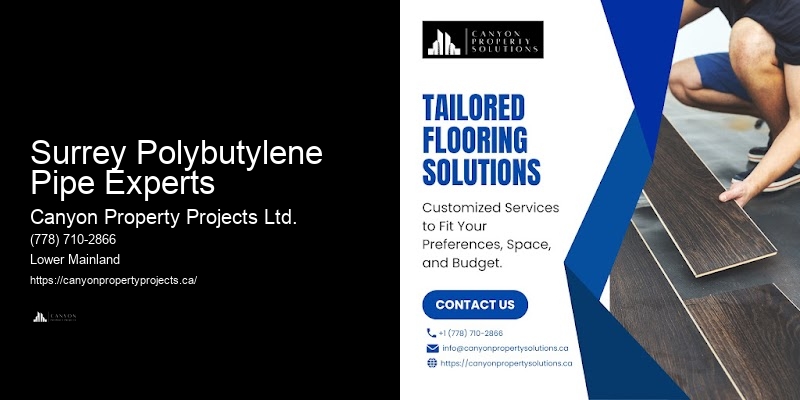 Polybutylene Pipe Replacement Cost Estimates Surrey Polybutylene Pipe Experts