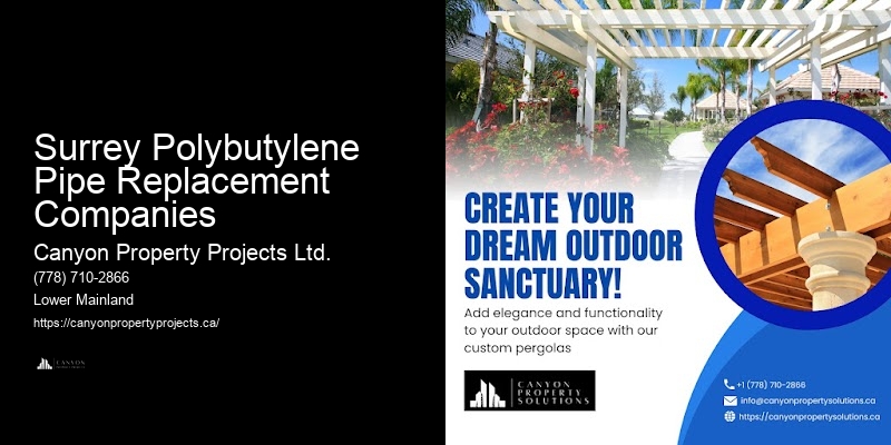 Surrey Polybutylene Pipe Replacement Companies Polybutylene Pipe Replacement Reviews