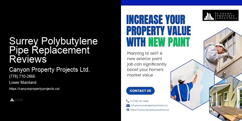 Residential Polybutylene Replacement Services Surrey Polybutylene Pipe Replacement Reviews