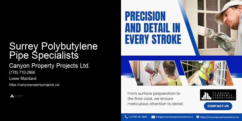 Polybutylene Pipe System Installation Surrey Polybutylene Pipe Specialists