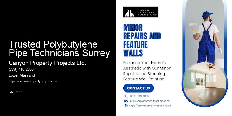 Comprehensive Polybutylene Pipe Replacement Trusted Polybutylene Pipe Technicians Surrey