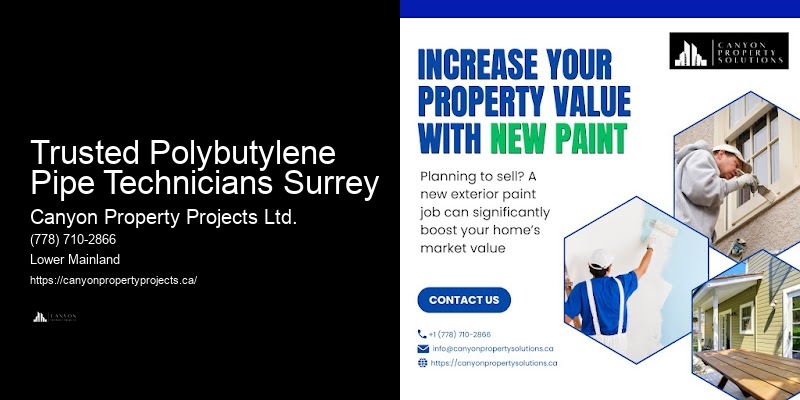 Fast Polybutylene Pipe Replacement Trusted Polybutylene Pipe Technicians Surrey