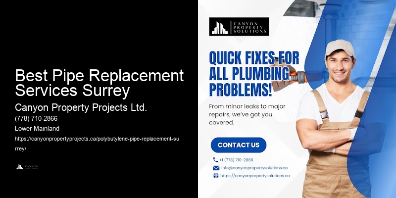 Best Pipe Replacement Services Surrey