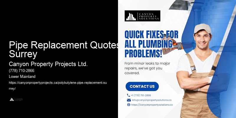 Pipe Replacement Quotes Surrey