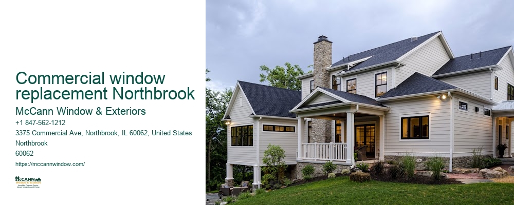Commercial window replacement Northbrook McCann Window & Exteriors Commercial window replacement Northbrook