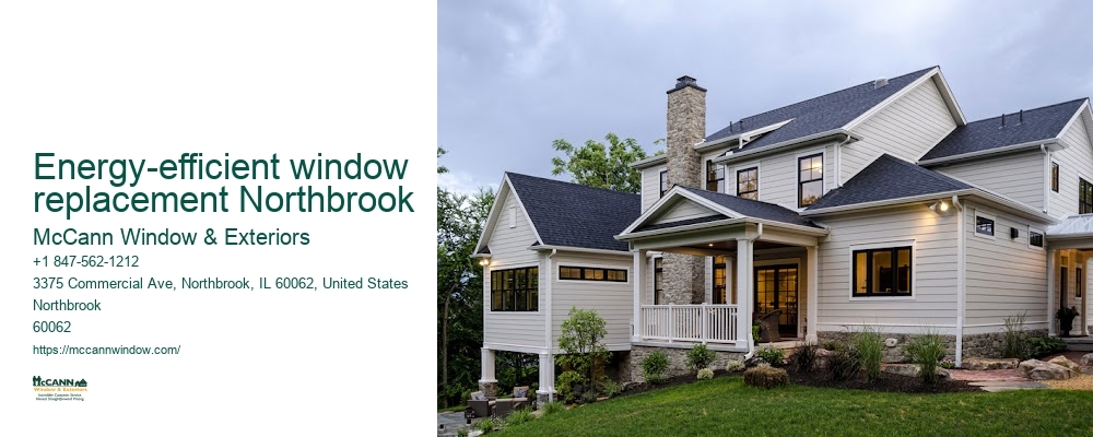 Energy-efficient window replacement Northbrook