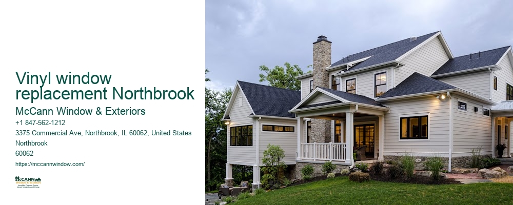 Vinyl window replacement Northbrook McCann Window & Exteriors Vinyl window replacement Northbrook