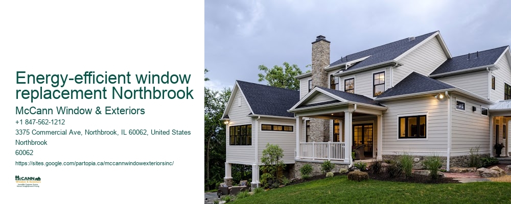 Energy-efficient window replacement Northbrook