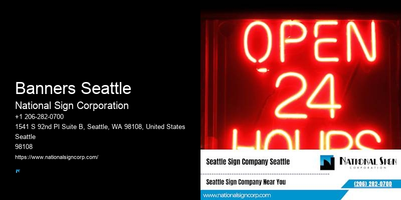 High-Quality LED Signs Banners Seattle