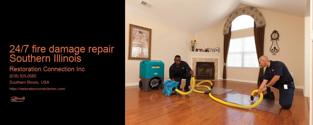 24/7 fire damage repair Southern Illinois