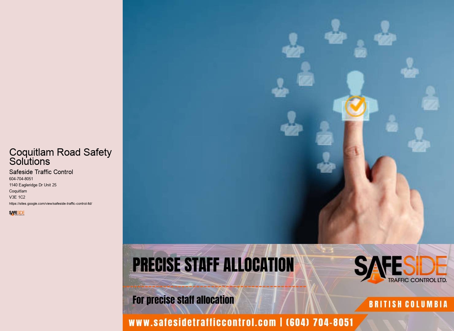 Traffic Control Setup and Management Coquitlam Road Safety Solutions