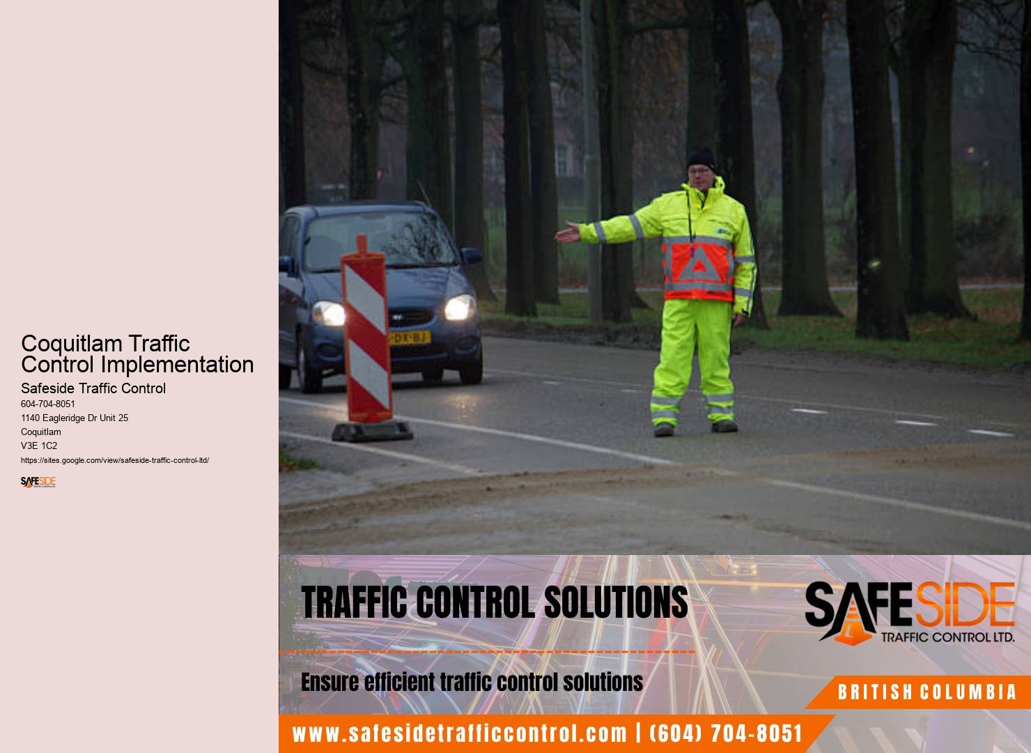 Coquitlam Traffic Control Implementation Traffic Control Service Expansion