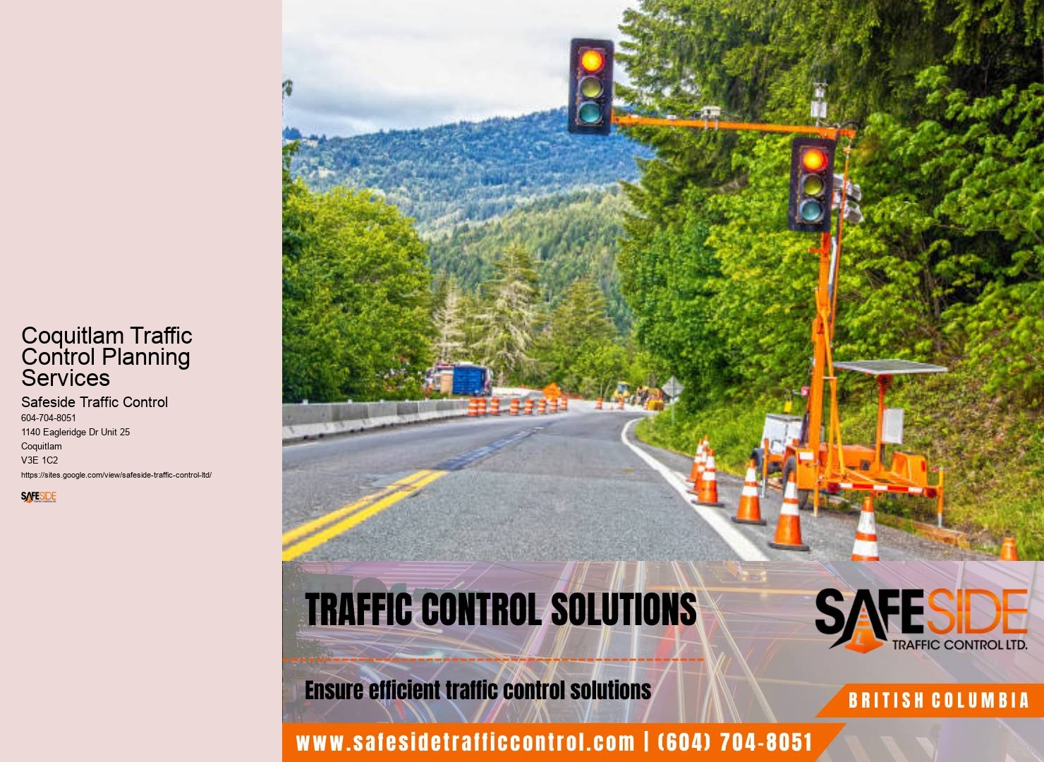 Traffic Control Companies in Coquitlam Traffic Control Planning Services