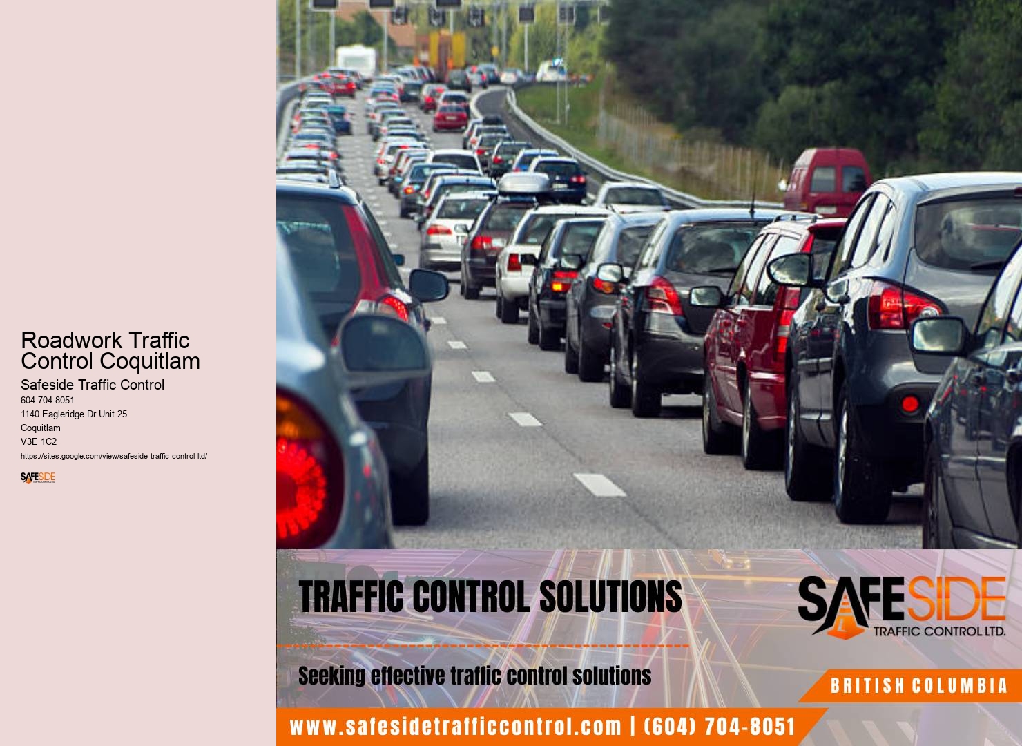 Innovative Traffic Flow Management Strategies Roadwork Traffic Control Coquitlam