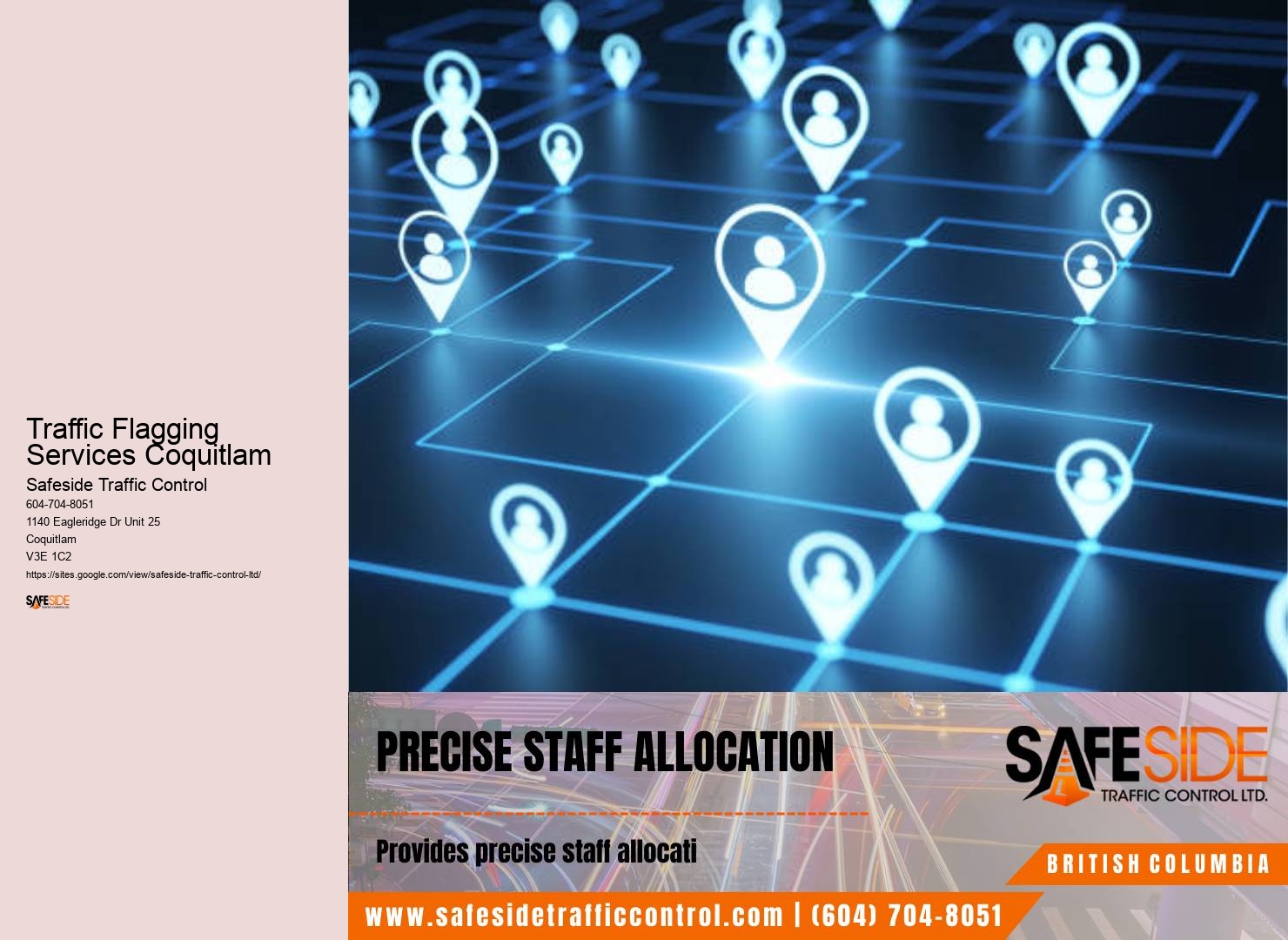 Advanced Work Zone Safety Solutions Traffic Flagging Services Coquitlam