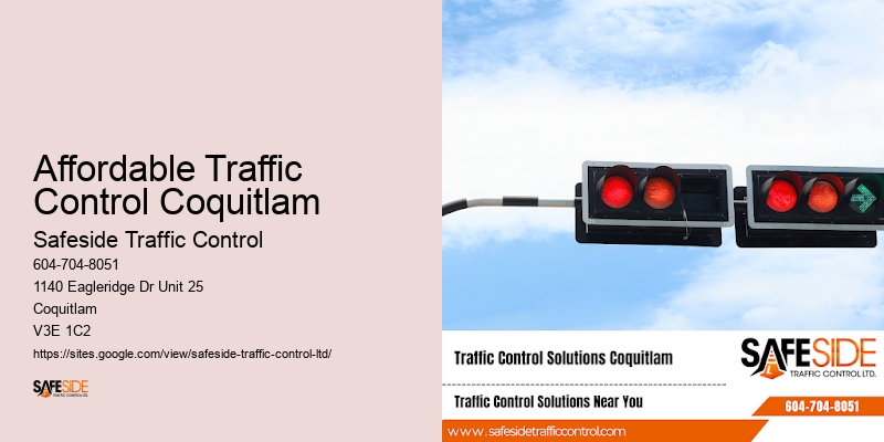 Traffic Closure Services Affordable Traffic Control Coquitlam