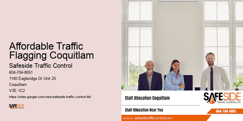 Trusted Road Flagging Affordable Traffic Flagging Coquitlam