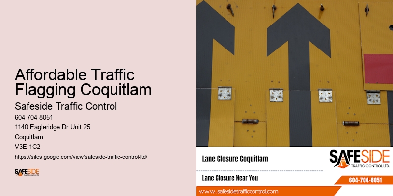 Affordable Traffic Flagging Coquitlam Road Flagging Specialists