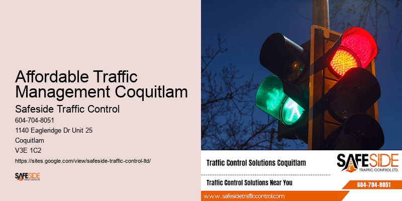 Lane Control Services Affordable Traffic Management Coquitlam