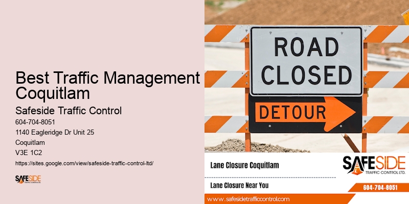 Road Safety Flaggers Best Traffic Management Coquitlam Bc