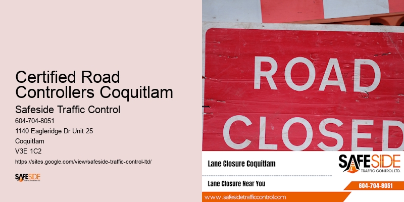 Local Traffic Flagging Permits Certified Road Controllers Coquitlam