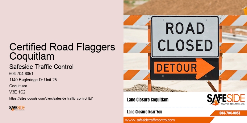 Traffic Safety Flagging Permits Certified Road Flaggers Coquitlam