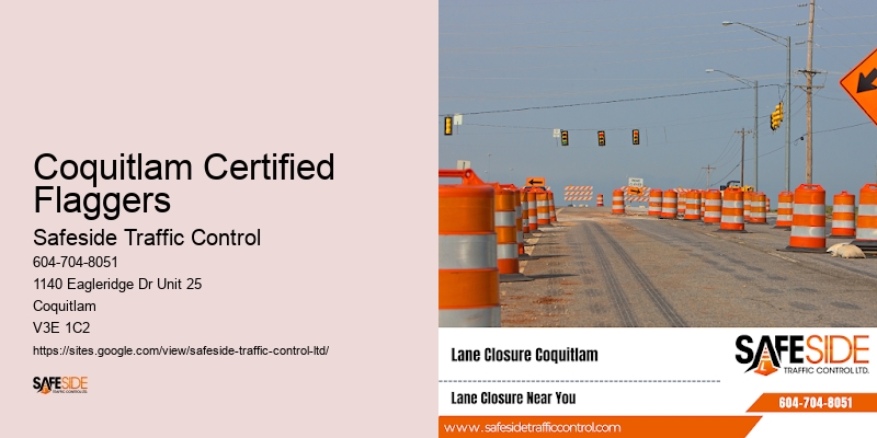 Road Traffic Planning Coquitlam Certified Flaggers