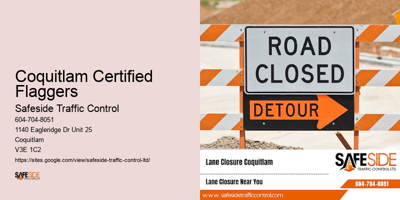 Coquitlam Certified Flaggers Construction Flagging Permits