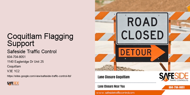 Coquitlam Flagging Support Traffic Supervision