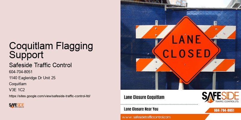 Certified Road Controllers Coquitlam Flagging Support