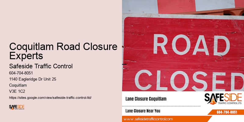 Certified Traffic Operations Coquitlam Road Closure Experts