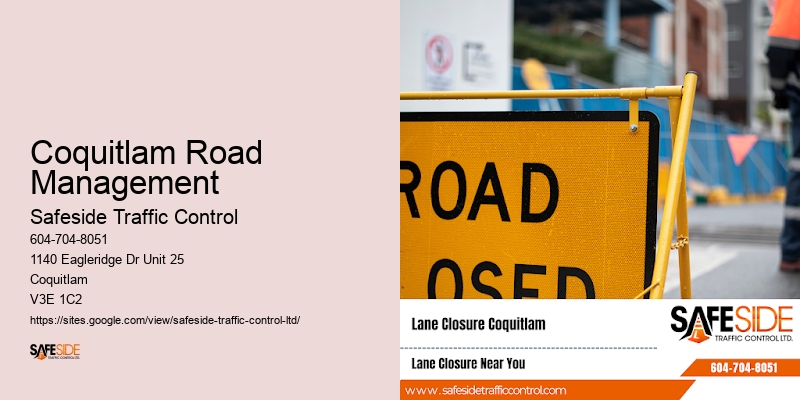 Professional Lane Management Coquitlam Road Management