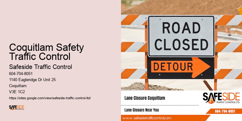 Coquitlam Safety Traffic Control Flagging Management