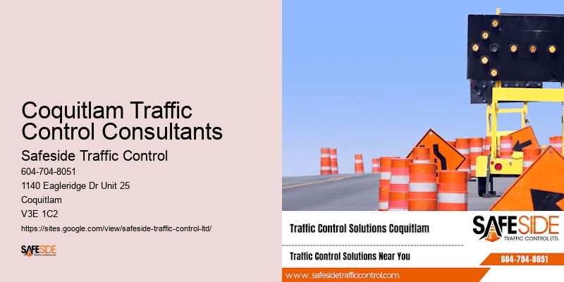 Safe Lane Closures Coquitlam Traffic Control Consultants