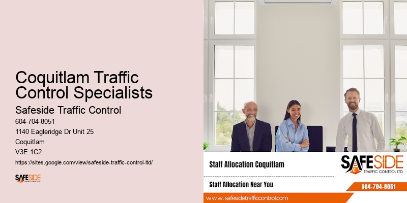 Coquitlam Traffic Control Specialists Traffic Flagging Team