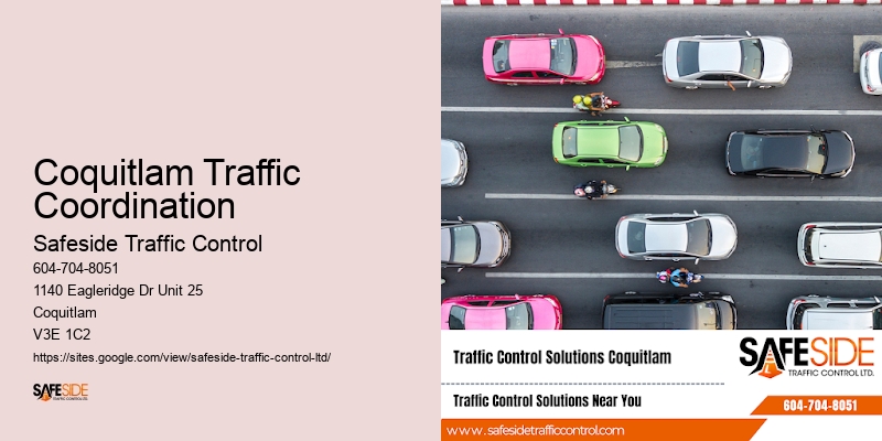 Certified Traffic Flaggers Near Coquitlam Traffic Coordination