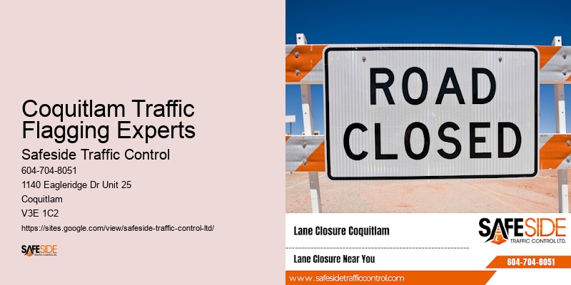 Construction Flagging Coquitlam Traffic Flagging Experts