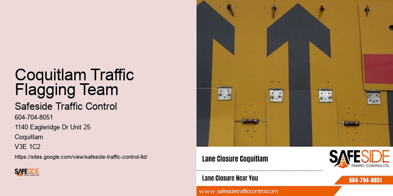 Event Safety Flaggers Coquitlam Traffic Flagging Team