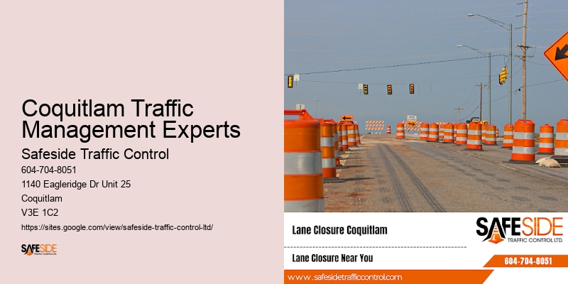 Local Safety Traffic Control Coquitlam Traffic Management Experts