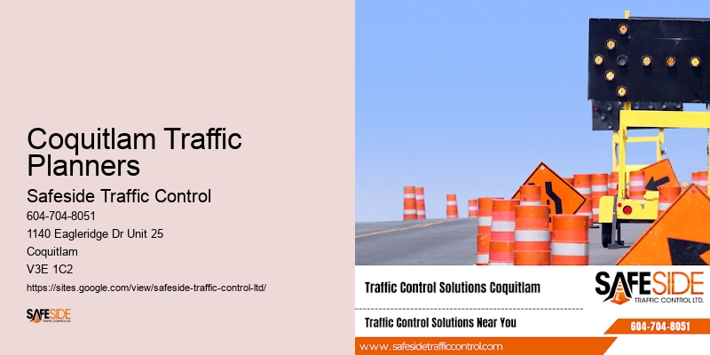 Certified Traffic Planning Coquitlam Traffic Planners
