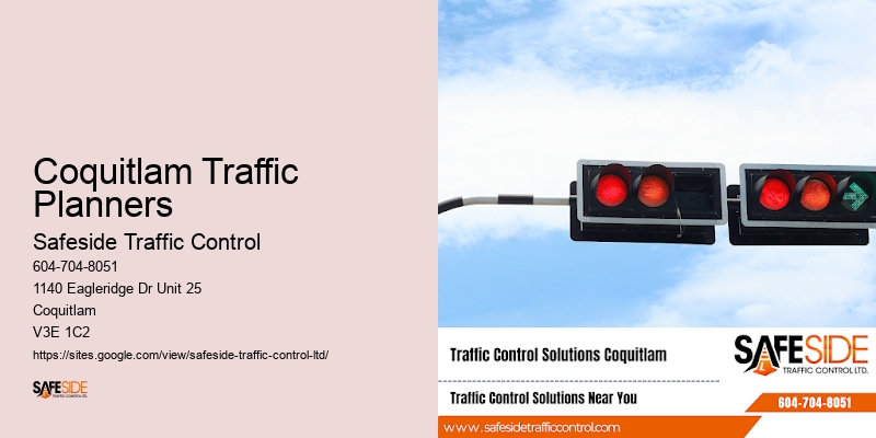 Local Roadway Flaggers Coquitlam Traffic Planners