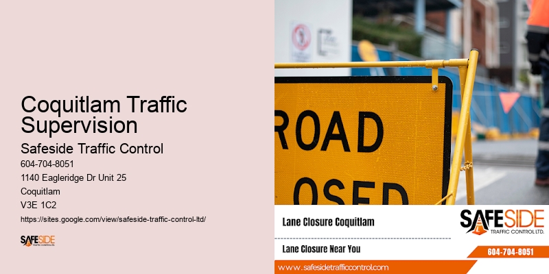 Trained Road Flaggers Coquitlam Traffic Supervision
