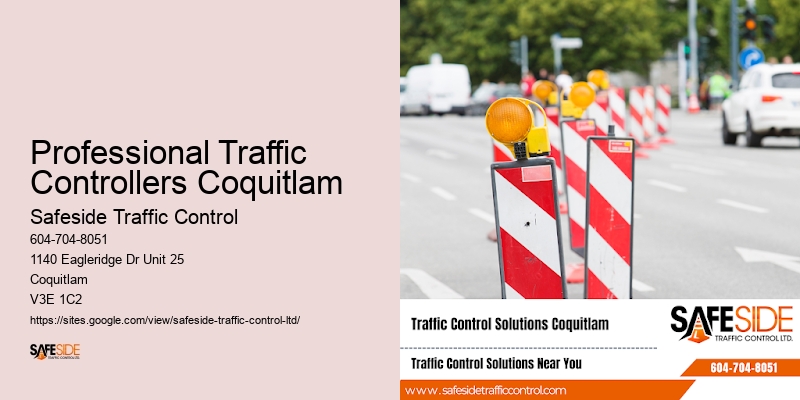 Local Roadway Flaggers Professional Traffic Controllers Coquitlam