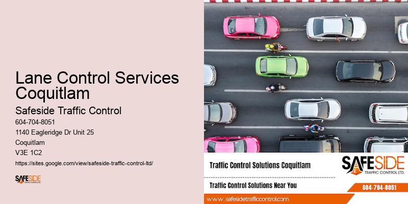 Roadway Control Flagging Lane Control Services Coquitlam Bc