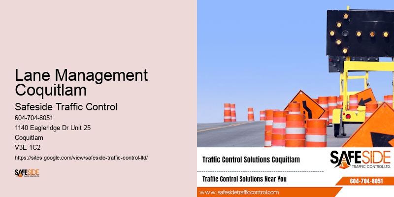 Lane Management Coquitlam Certified Traffic Management