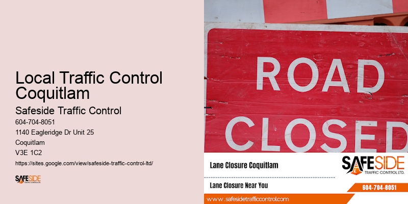 Local Traffic Control Coquitlam Bc Certified Flagging Team