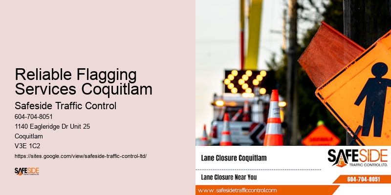 Construction Traffic Permits Reliable Flagging Services Coquitlam